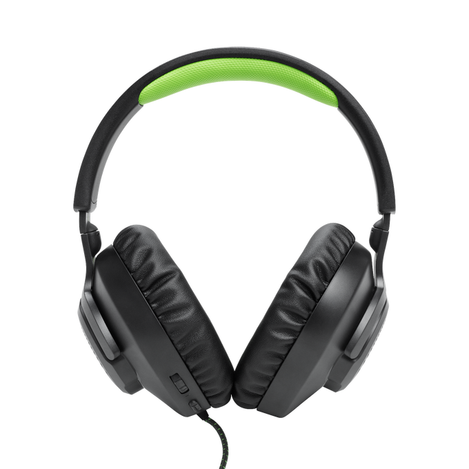 JBL Quantum 100X Console - Black - Wired over-ear gaming headset with a detachable mic - Back image number null